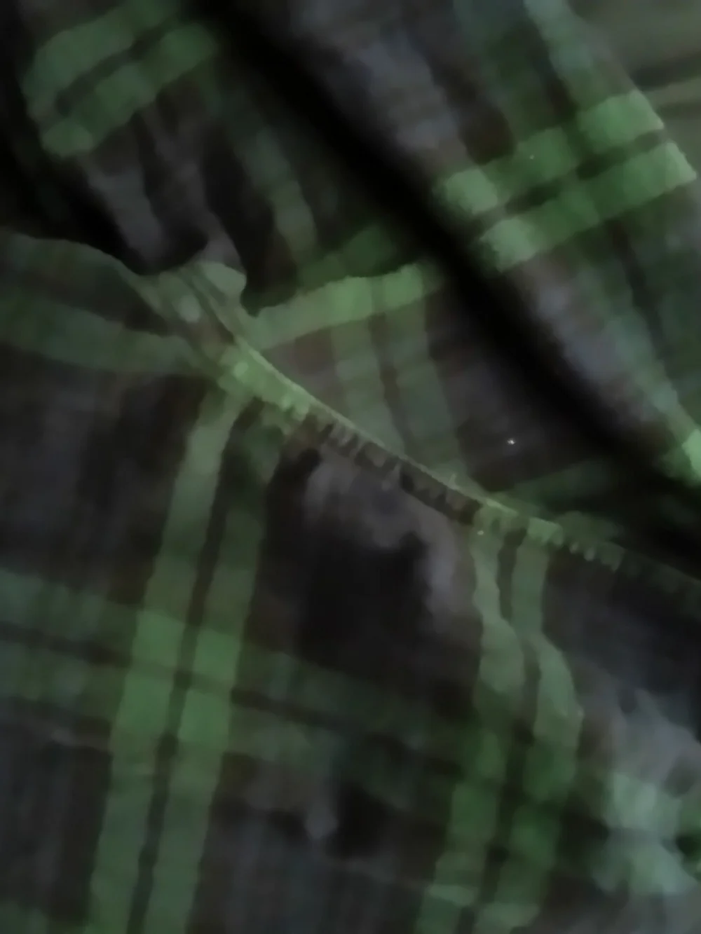 J. Crew new w/o tags Large Slim Fit Men’s Flannel - Green & Navy Plaid